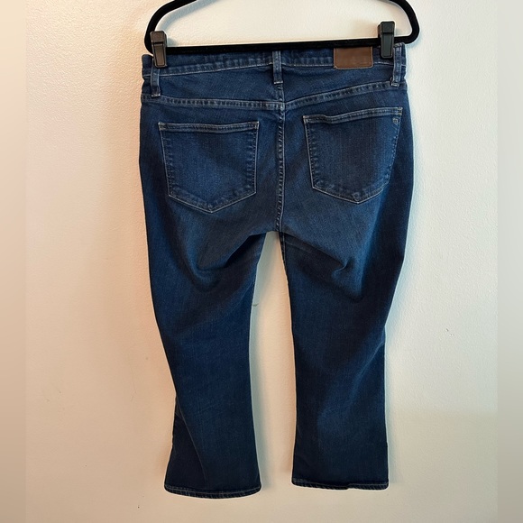 Madewell kick out crop underbelly maternity jeans GUC size 32 - Picture 7 of 7